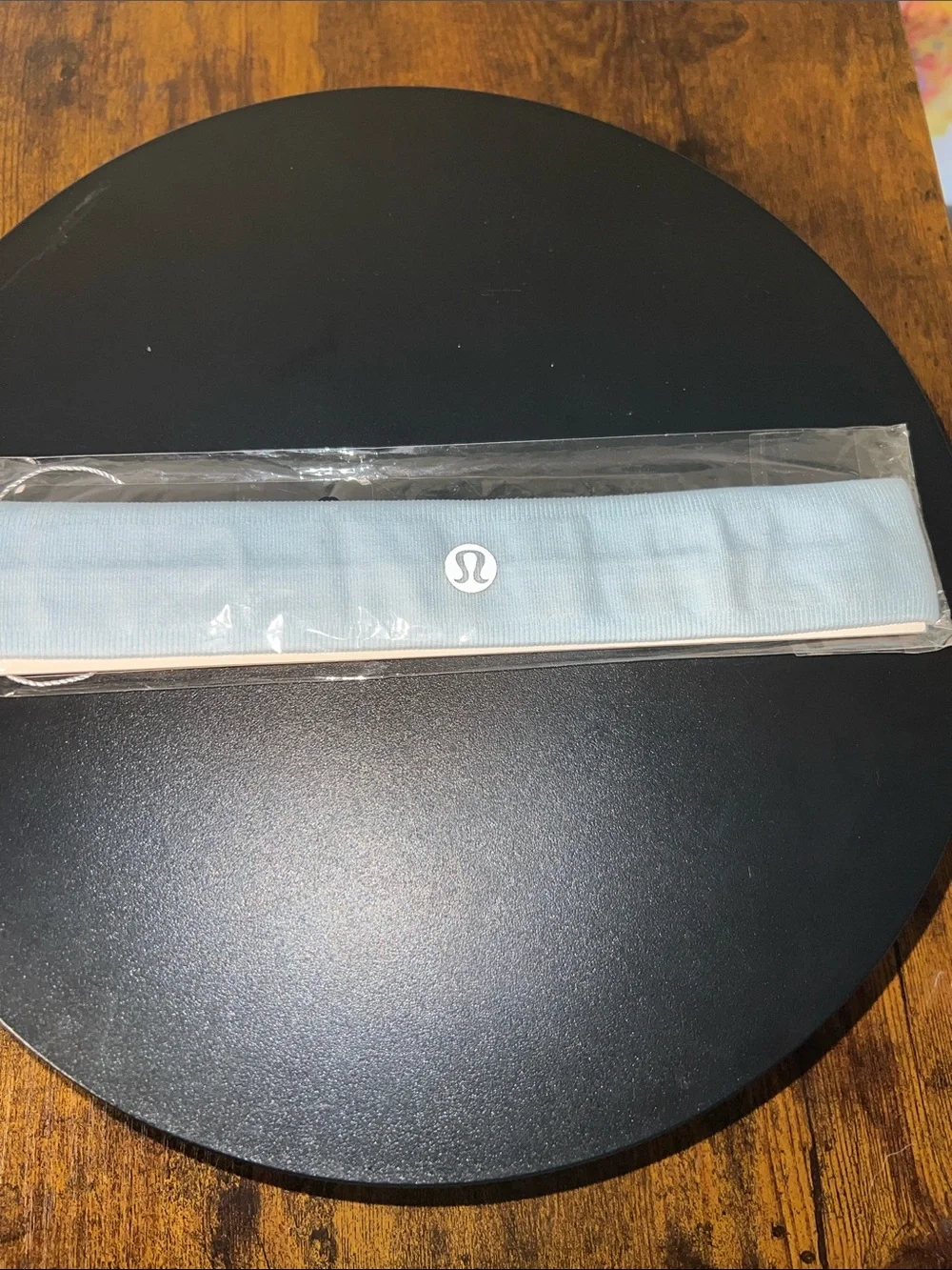 lululemon athletica Light Blue Stretch Headband